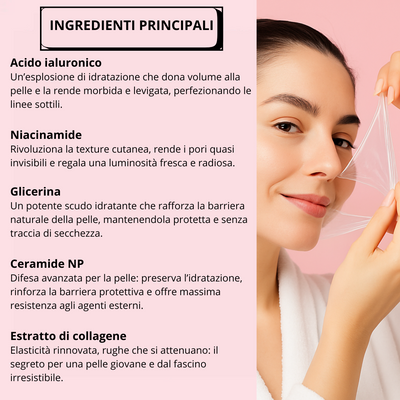 Maschera al Collagene | Trasforma la notte nel tuo rituale di bellezza