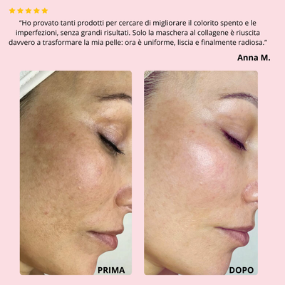 Maschera al Collagene | Trasforma la notte nel tuo rituale di bellezza