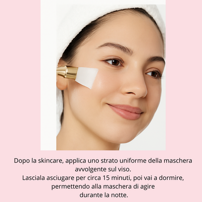 Maschera al Collagene | Trasforma la notte nel tuo rituale di bellezza
