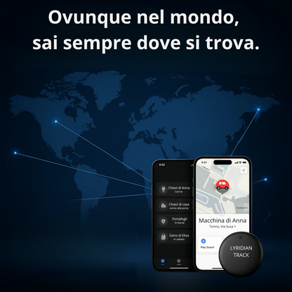 Lyridian Track | Il localizzatore Gps intelligente